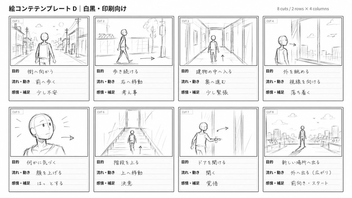 黑白粗略项目风格