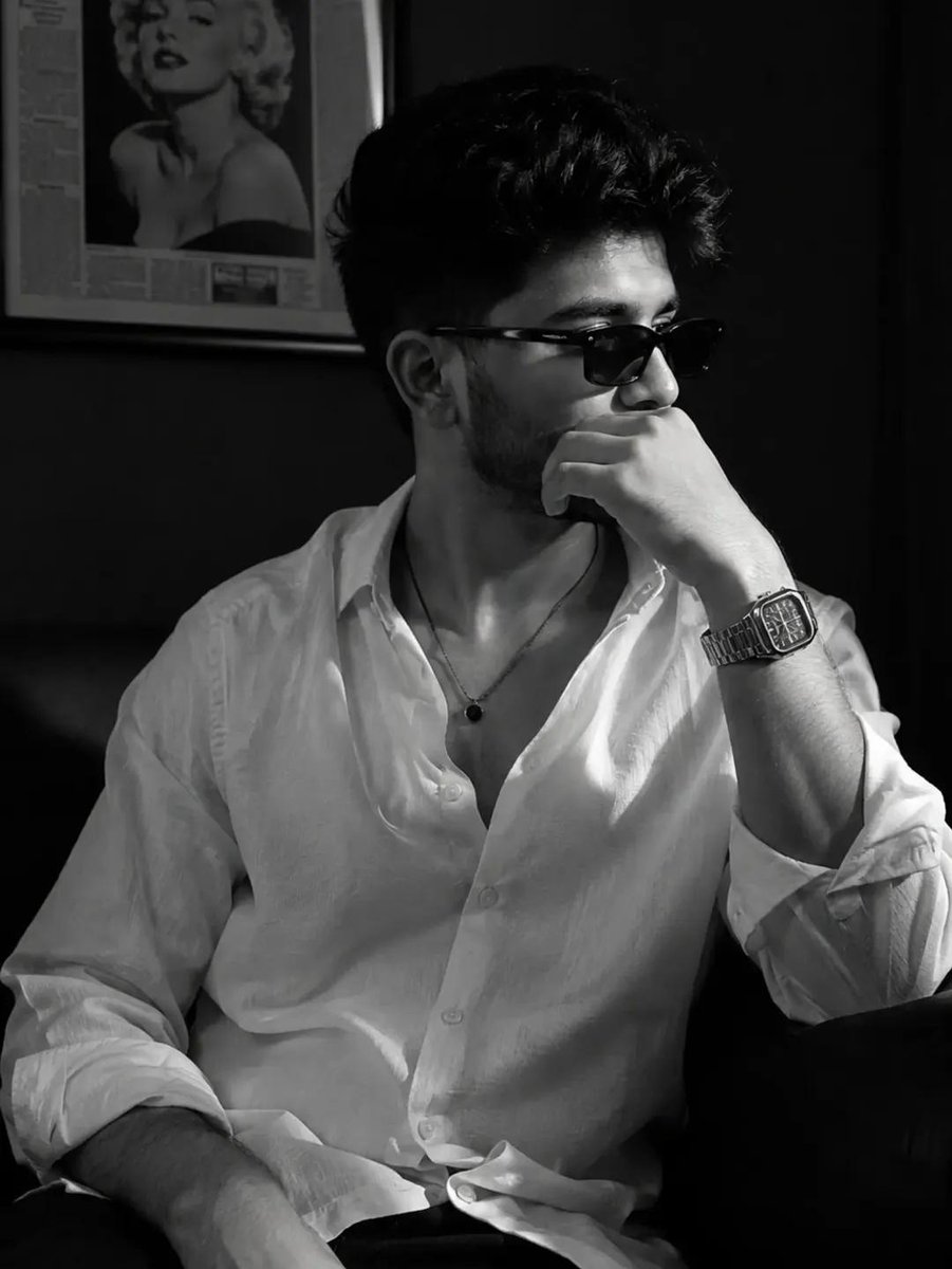 Moody Café Chiaroscuro Portrait